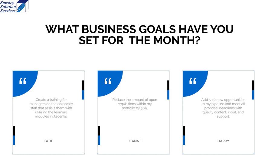 Business Goals Quotes